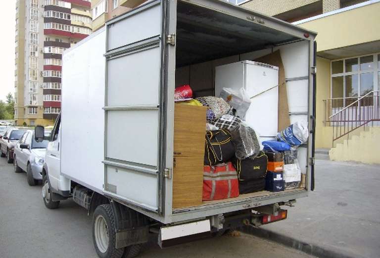 Заказ автомобиля для доставки вещей : Детская коляска, кроватка, велосипед, комод, Вещи в мешках из Нижнекамска в Бора