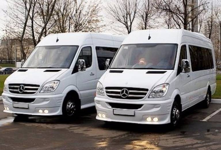 Заказ микроавтобуса для перевозки людей из Люберцы в Химки