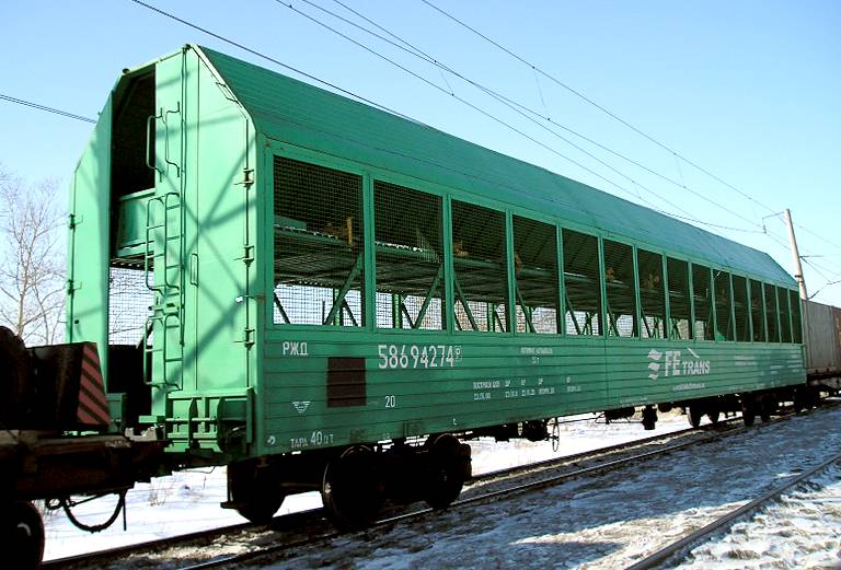 Железнодорожная транспортировка авто цены из Красноярска в Краснодар